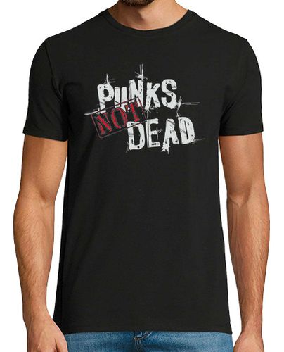 Camiseta Punks not dead (sobre oscuro) - latostadora.com - Modalova