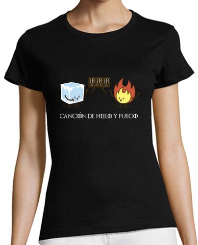 Camiseta mujer Canción de hielo y fuego - Camiseta mujer laTostadora - latostadora.com - Modalova