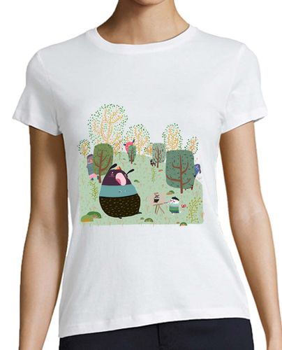 Camiseta Mujer Manga Corta EL PINTOR laTostadora - latostadora.com - Modalova