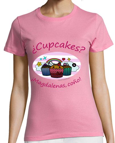 Camiseta mujer ¿Cupcakes? - latostadora.com - Modalova