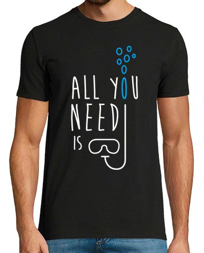 Camiseta All You Need is Buceo - latostadora.com - Modalova