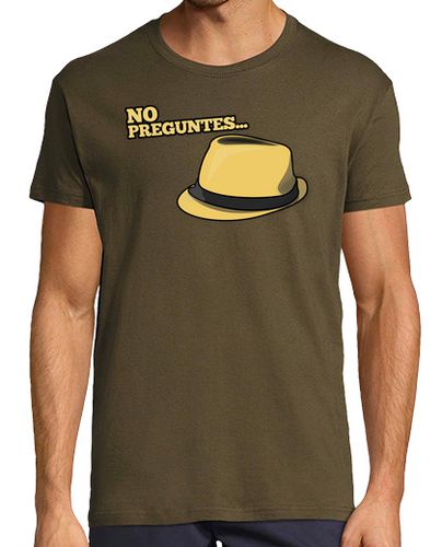 Camiseta Hombre Manga Corta Malviviendo- No preguntes laTostadora - latostadora.com - Modalova