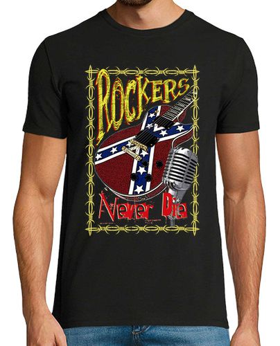 Camiseta Rockers never die (H) - latostadora.com - Modalova