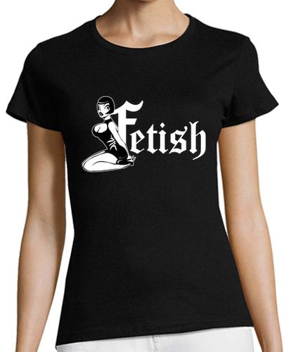 Camiseta mujer Chica Fetish para chica - latostadora.com - Modalova