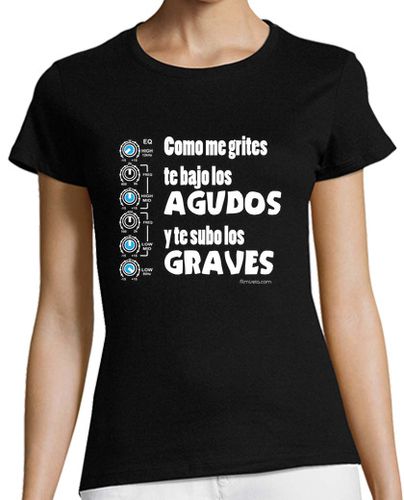 Camiseta Mujer Manga Corta TMFS006_COMO_GRITES laTostadora - latostadora.com - Modalova