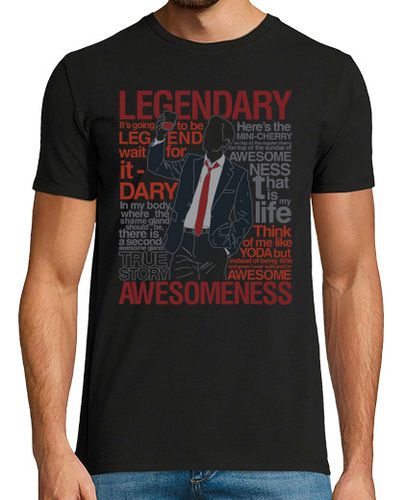Camiseta Barney Stinson - Legendary T-Shirt of Aw - latostadora.com - Modalova