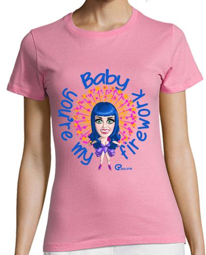 Camiseta mujer Katy Perry Firerwork - latostadora.com - Modalova