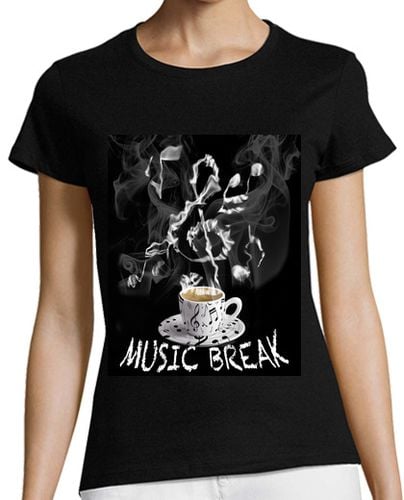 Camiseta Mujer Manga Corta Music Break laTostadora - latostadora.com - Modalova