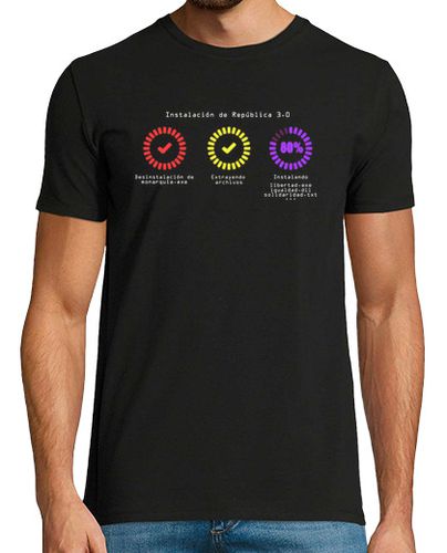 Camiseta Instalando República 3.0 - latostadora.com - Modalova