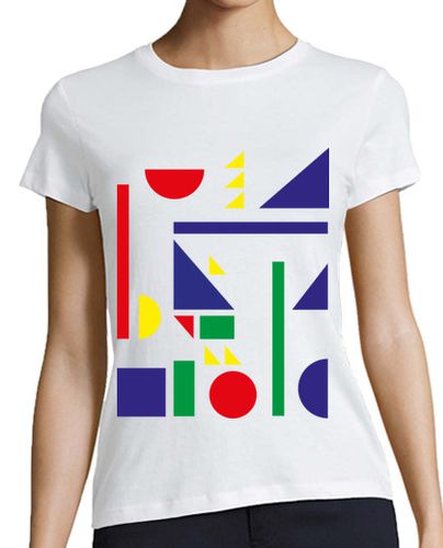 Camiseta mujer bauhaus shapes laTostadora - latostadora.com - Modalova