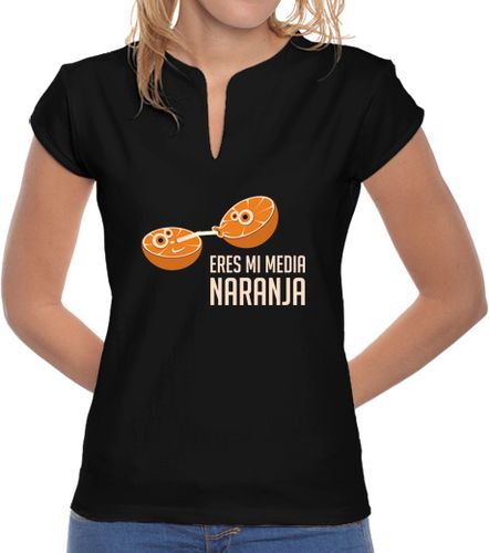 Camiseta mujer Mi media naranja - latostadora.com - Modalova