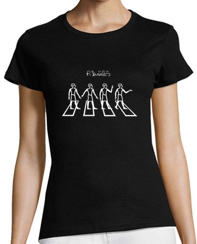 Camiseta mujer Abbey Road (blanco) - latostadora.com - Modalova