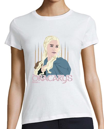 Camiseta mujer Daenerys (Dracarys) - latostadora.com - Modalova