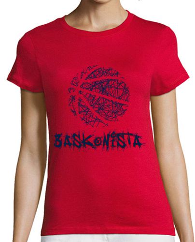 Camiseta Mujer Manga Corta Baskonista Chica - Grana laTostadora - latostadora.com - Modalova