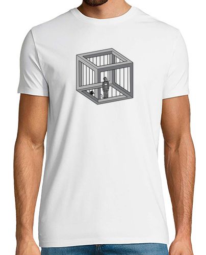 Camiseta Hombre Manga Corta Celda de Escher laTostadora - latostadora.com - Modalova