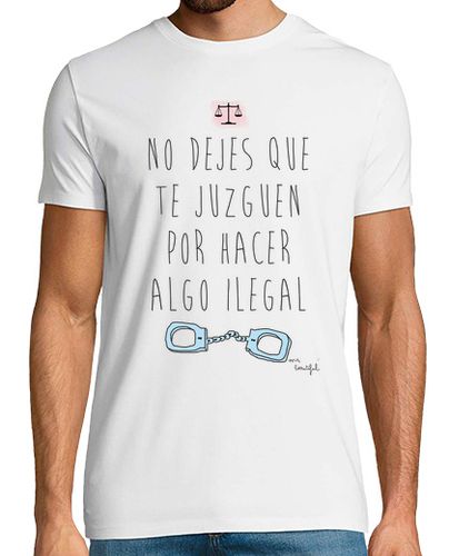 Camiseta Hombre Manga Corta Mr. Beautiful (ilegal) laTostadora - latostadora.com - Modalova