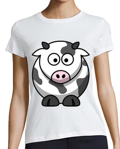 Camiseta mujer Cow - latostadora.com - Modalova
