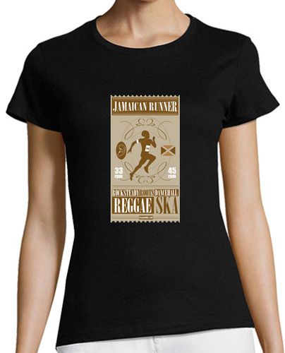 Camiseta mujer Jamaican Runner - latostadora.com - Modalova