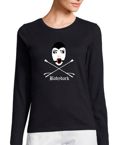 Camiseta Mujer Manga Larga Babydark laTostadora - latostadora.com - Modalova