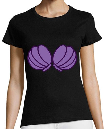 Camiseta mujer Sujetador de Conchas Ariel Wonder Bra laTostadora - latostadora.com - Modalova