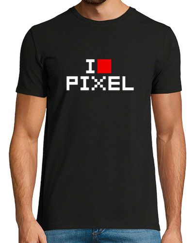 Camiseta Hombre Manga Corta I LOVE PIXEL laTostadora - latostadora.com - Modalova