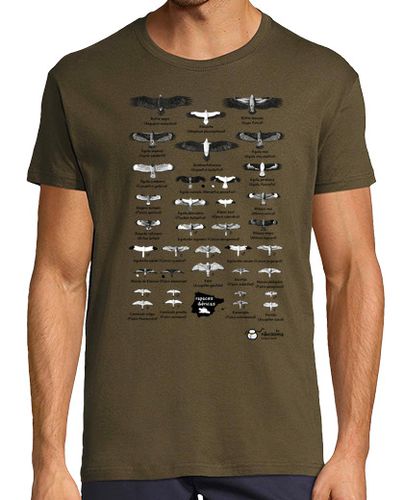 Camiseta Hombre Manga Corta Rapaces ibéricas laTostadora - latostadora.com - Modalova