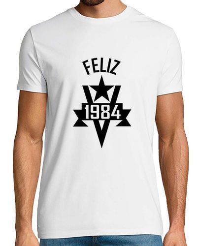 Camiseta Feliz 1984 - latostadora.com - Modalova