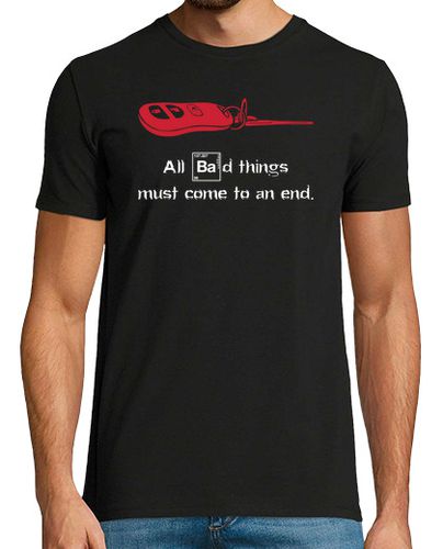 Camiseta All Bad Things Must Come To An End - Llave Coche (Breaking Bad) - latostadora.com - Modalova