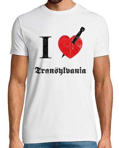 Camiseta I love Transylvania (negro erosionado fu - latostadora.com - Modalova