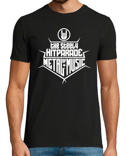 Camiseta Steely Hitparade of Metal Music 2 (blanc - latostadora.com - Modalova