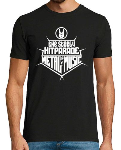 Camiseta Steely Hitparade of Metal Music 2 (blanc laTostadora - latostadora.com - Modalova