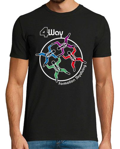 Camiseta Camiseta 4-Way Formation Skydiver mod.1 - latostadora.com - Modalova