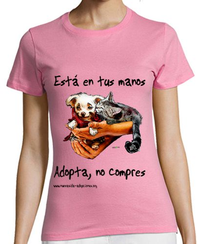 Camiseta Mujer Manga Corta Camiseta chica, está en tus manos laTostadora - latostadora.com - Modalova