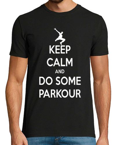 Camiseta Keep calm and parkour (chico - latostadora.com - Modalova