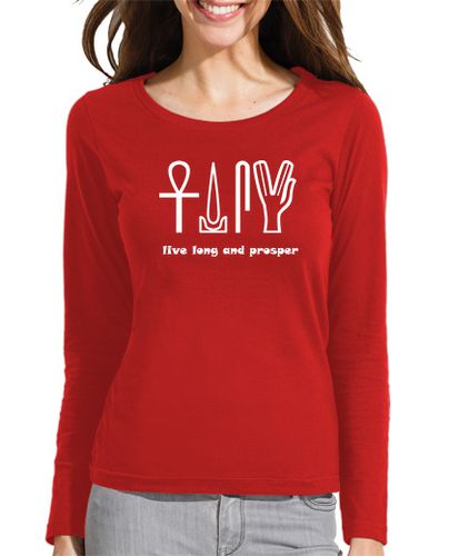 Camiseta mujer Live long and prosper - latostadora.com - Modalova