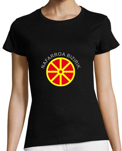 Camiseta mujer Nafarroa Bizirik - latostadora.com - Modalova