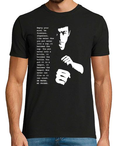 Camiseta Bruce Lee - Be Water My Friend - latostadora.com - Modalova