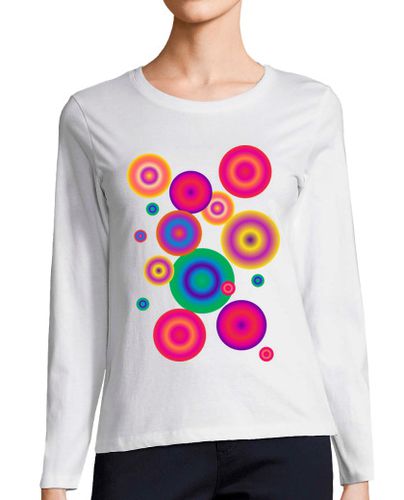 Camiseta mujer camiseta lila con circulos laTostadora - latostadora.com - Modalova