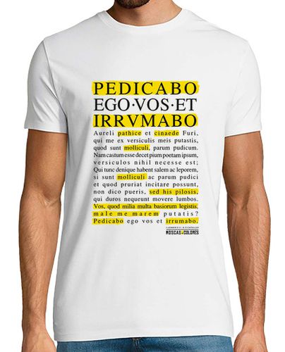 Camiseta Divertida: Pedicabo ego vos et irrumabo - latostadora.com - Modalova