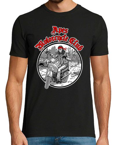 Camiseta Apes Motorcycle Club Negra - latostadora.com - Modalova