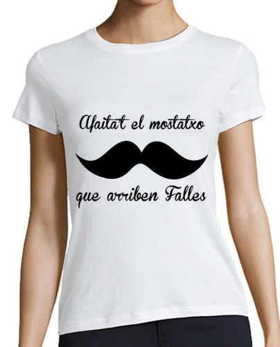 Camiseta mujer Mostatxo Chica - latostadora.com - Modalova