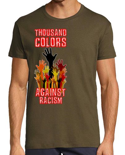 Camiseta Thousand Colors Against Racism - latostadora.com - Modalova