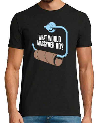 Camiseta ¿Que Haría MacGyver? - latostadora.com - Modalova