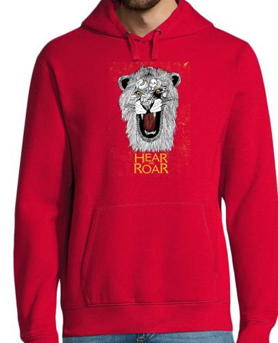 Sudadera Con Capucha Para Hombre Lannister Hear Me Roar laTostadora - latostadora.com - Modalova