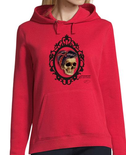 Sudadera Con Capucha Para Mujer Pin Up Skull laTostadora - latostadora.com - Modalova