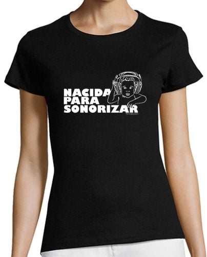 Camiseta mujer TMFS010_NACIDASONORIZAR - latostadora.com - Modalova