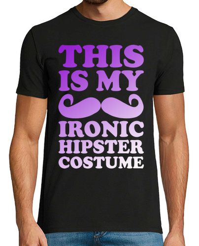Camiseta Ironic Hipster Costume - latostadora.com - Modalova
