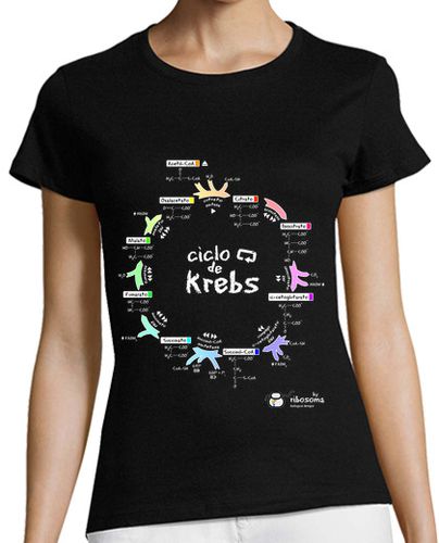 Camiseta mujer Ciclo de Krebs - latostadora.com - Modalova