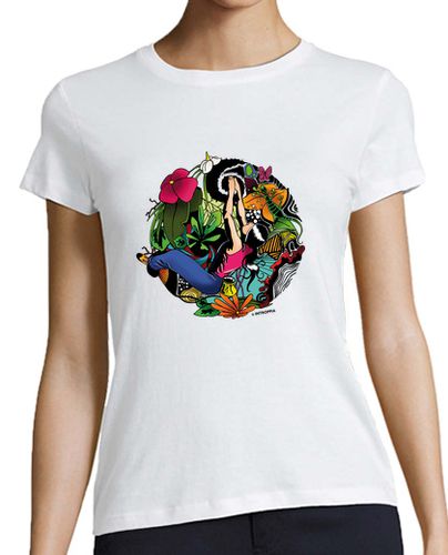Camiseta mujer Climbing world - latostadora.com - Modalova