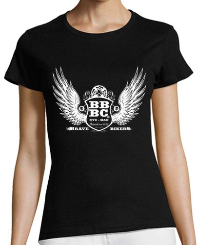 Camiseta mujer BBBC Brave Bikers Woman - latostadora.com - Modalova